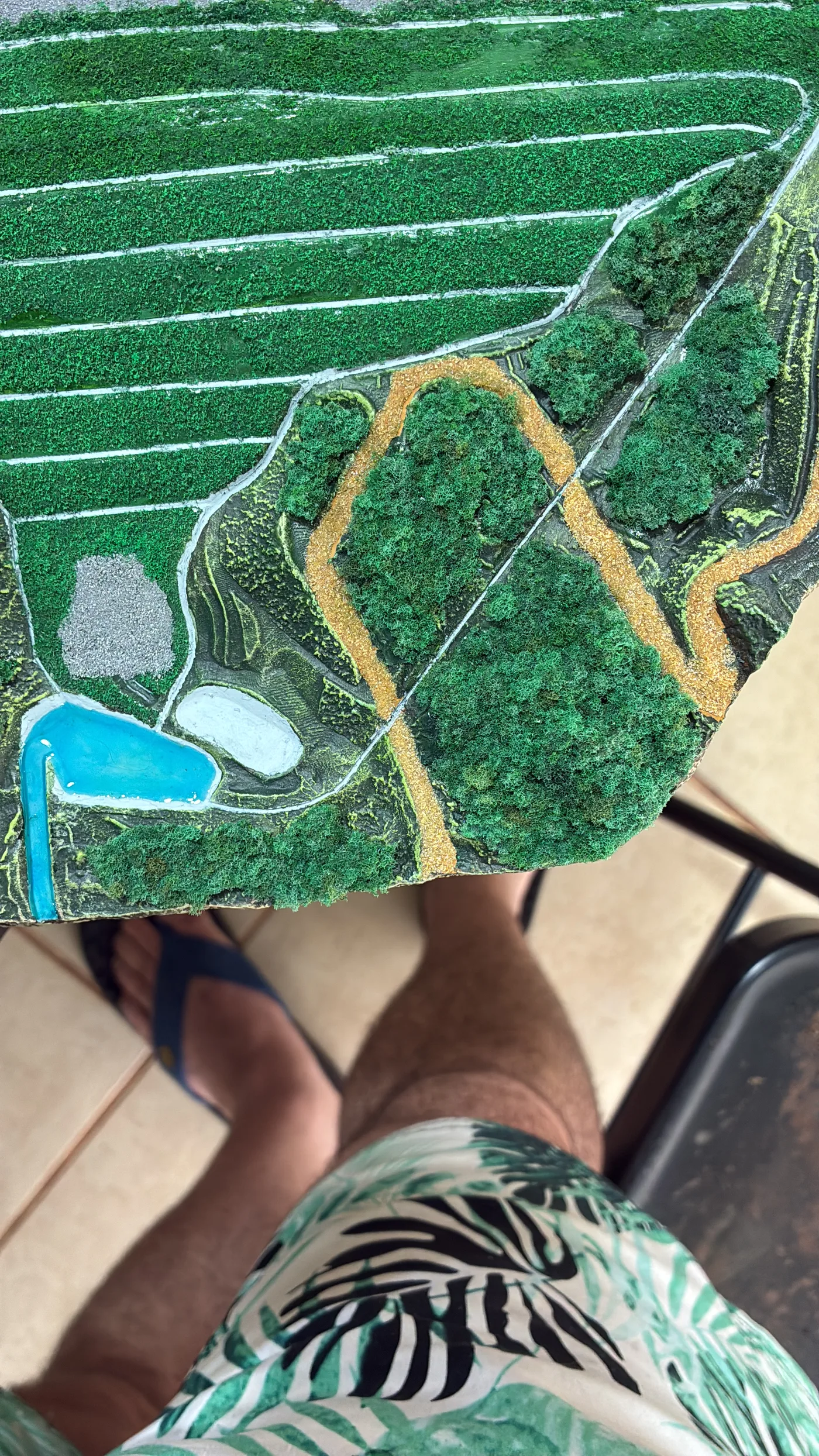 Maquete Personalizada 50×50 — detalhe 3