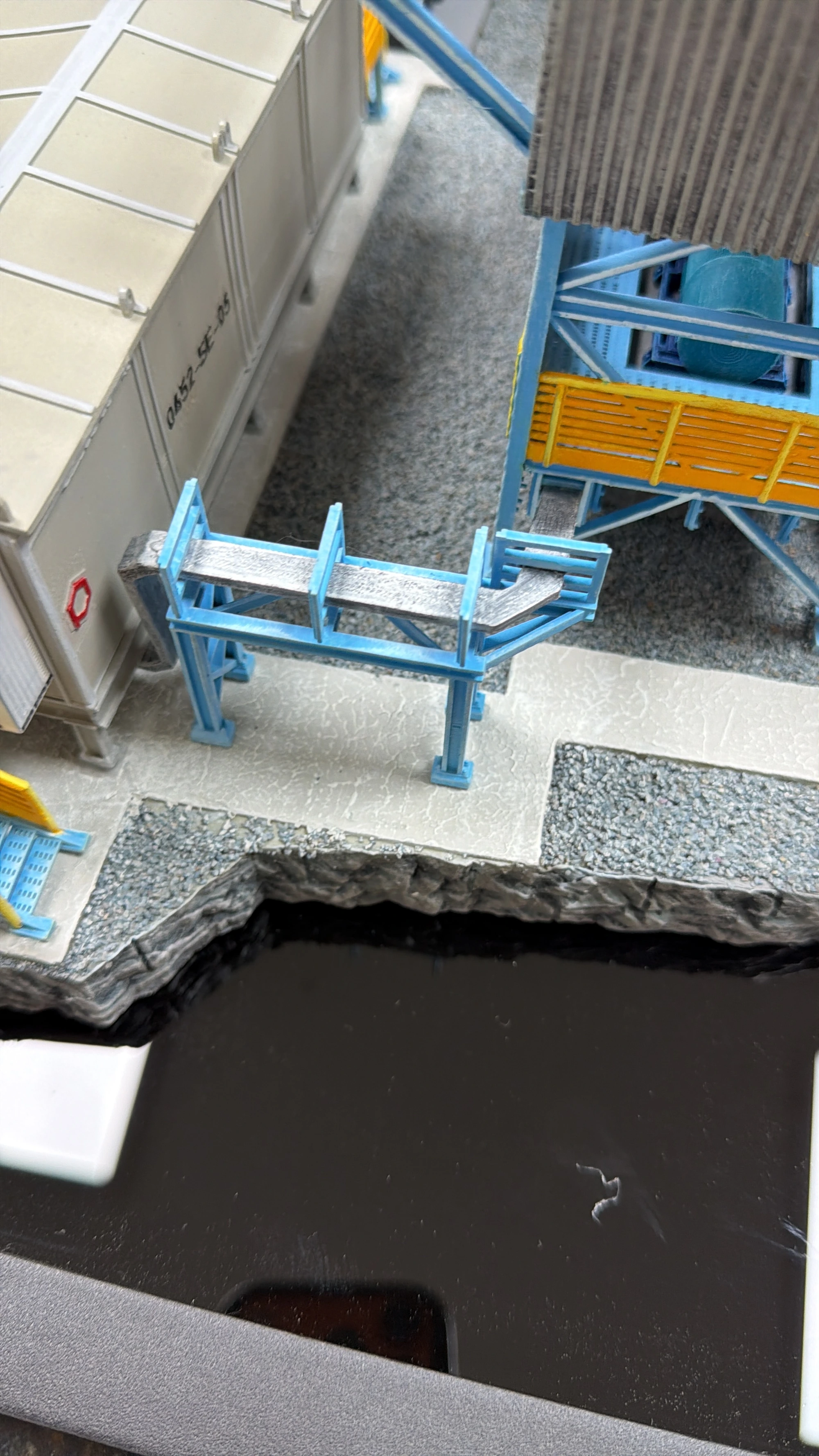 Maquete Industrial — detalhe 5