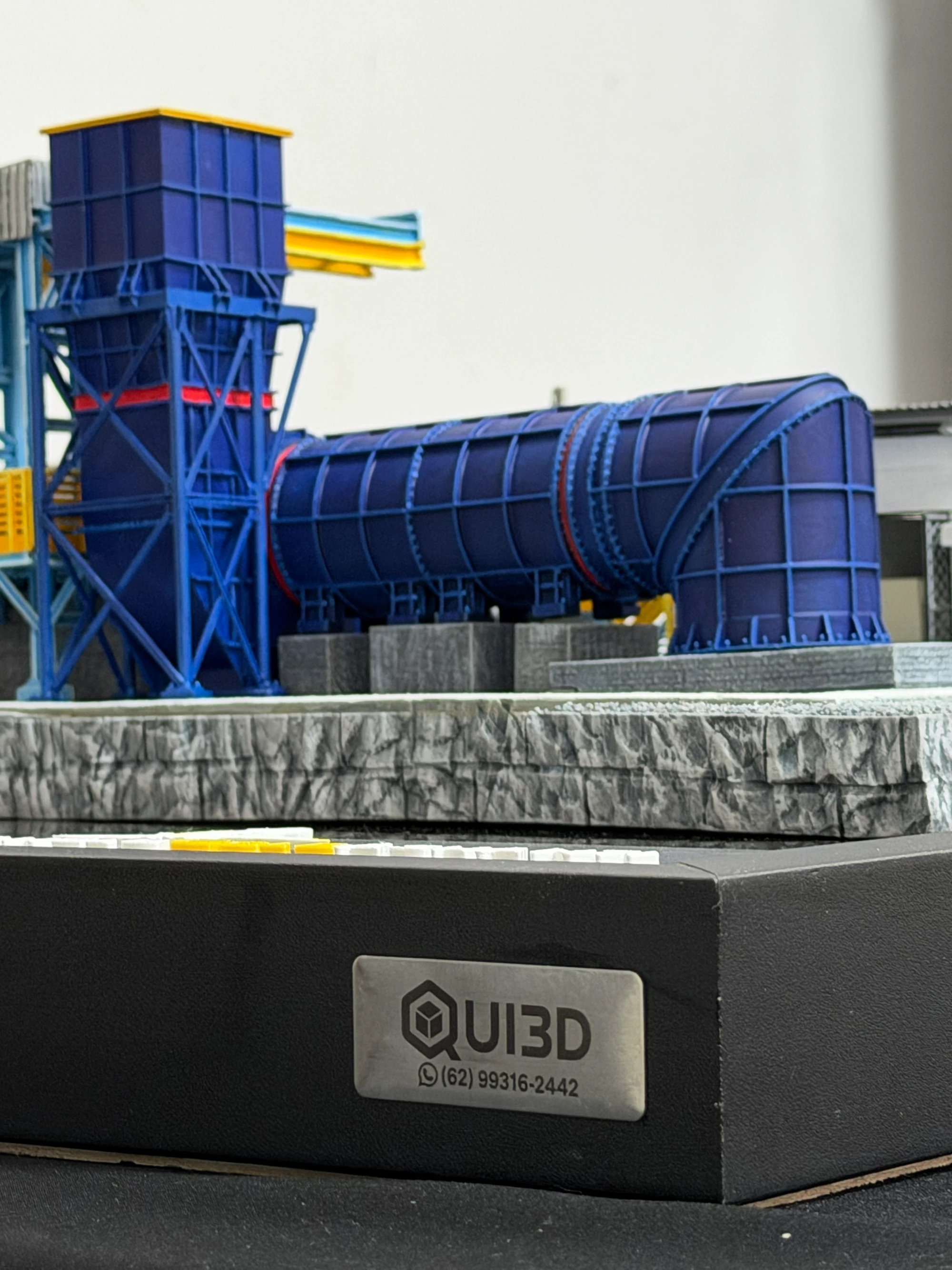 Maquete Industrial — detalhe 6